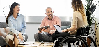 Most people believe their workplace is inclusive of people living with a disability