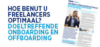 Hoe benut u freelancers optimaal?